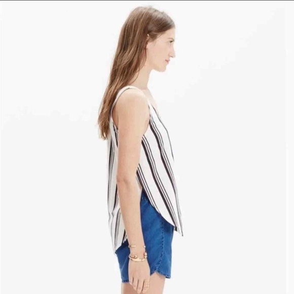 Madewell Singlet Side-Slit Tank - Picture 3 of 7